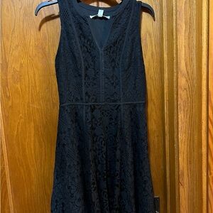 Lauren Conrad black mini dress size 4